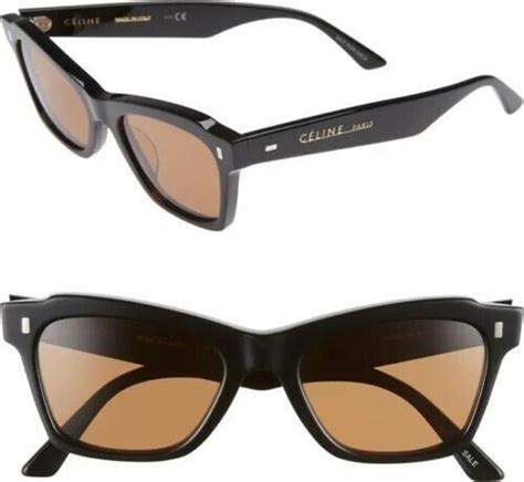 celine 52mm rectangle sunglasses|Celine usa.